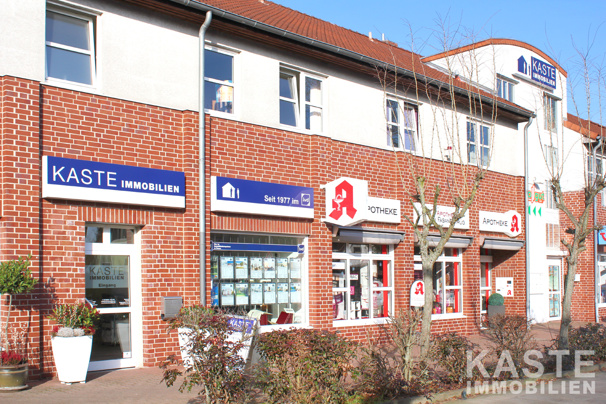 Kaste immobilien aussenansicht logo